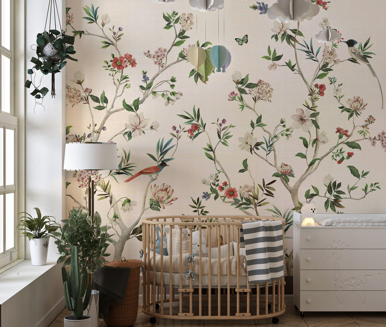 Ethereal Garden Landscape Wall Decor
