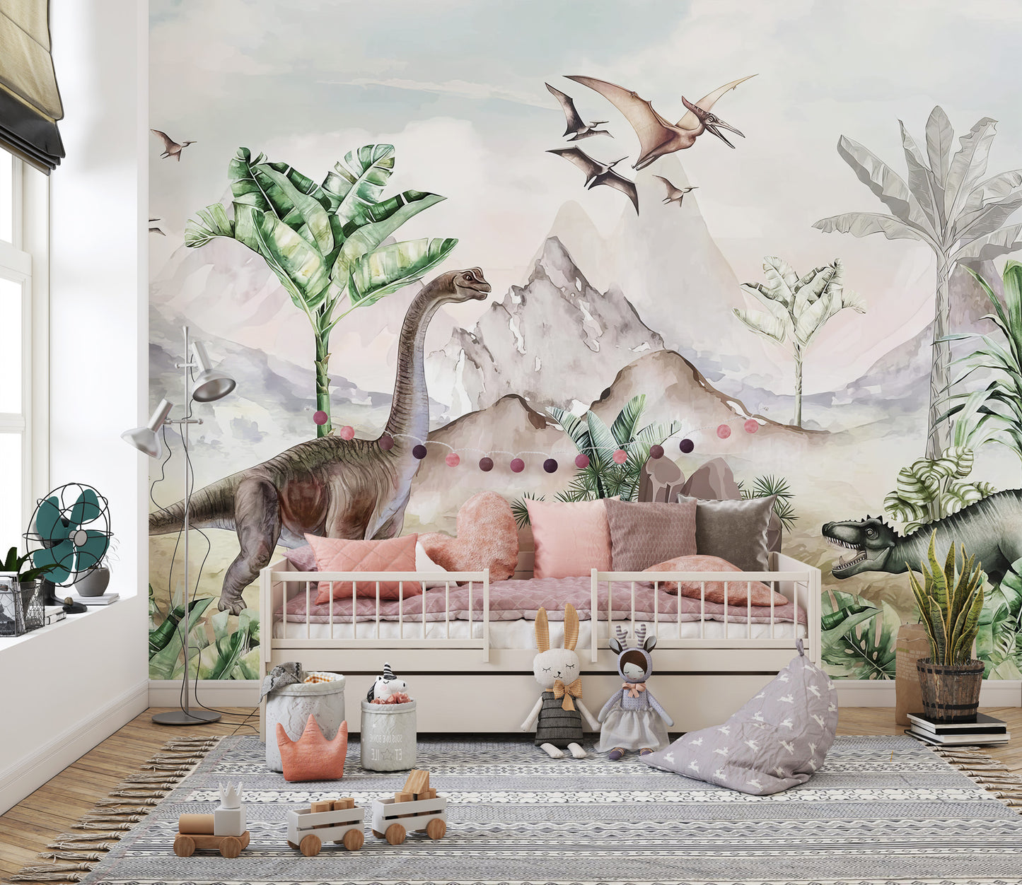 Cretaceous Chronicles Wall Mural