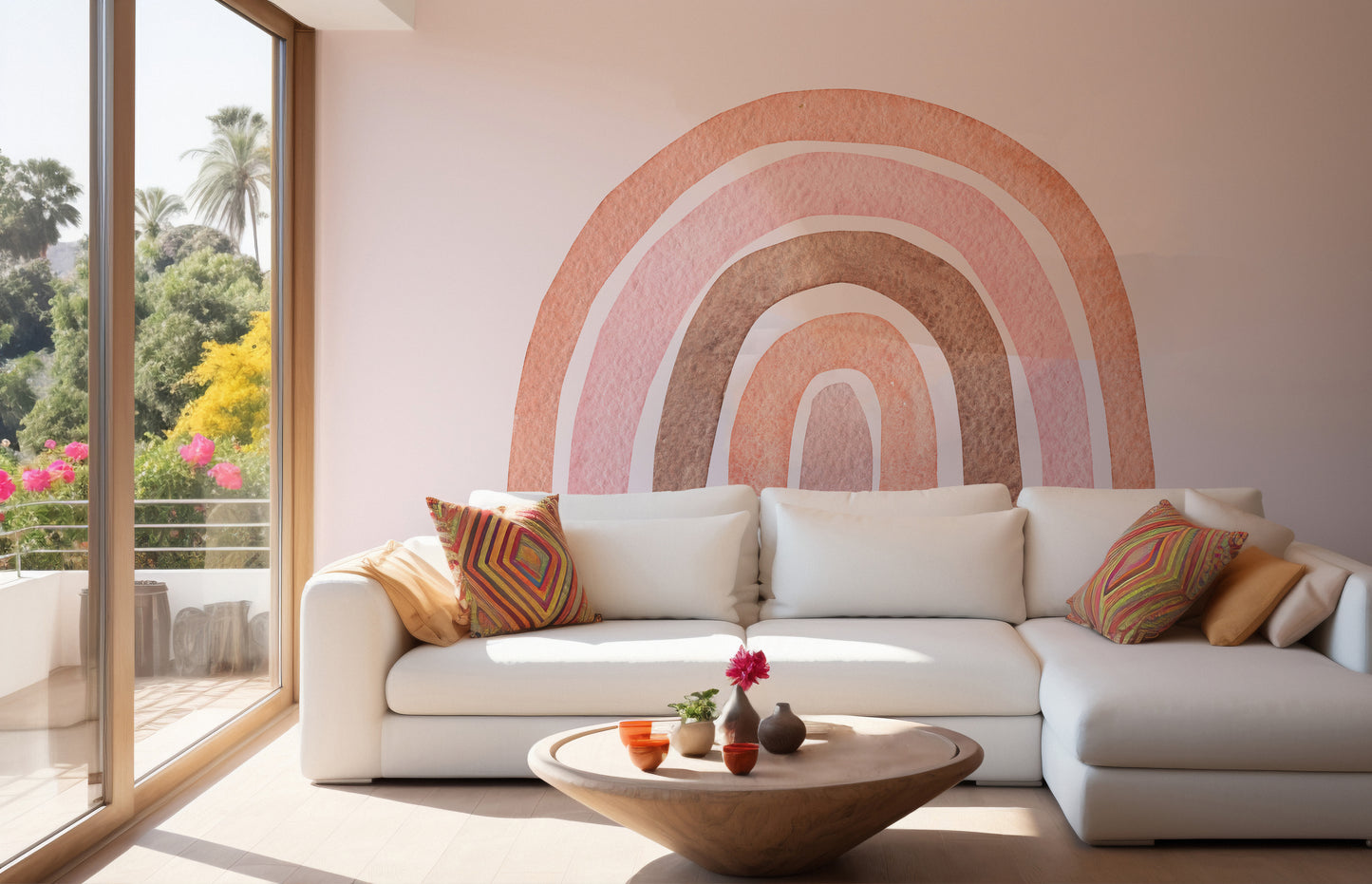 Watercolor Boho Wallpaper Murals - Giffywalls