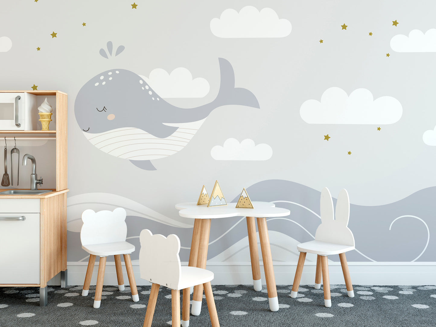 Whale Dreams Wall Mural