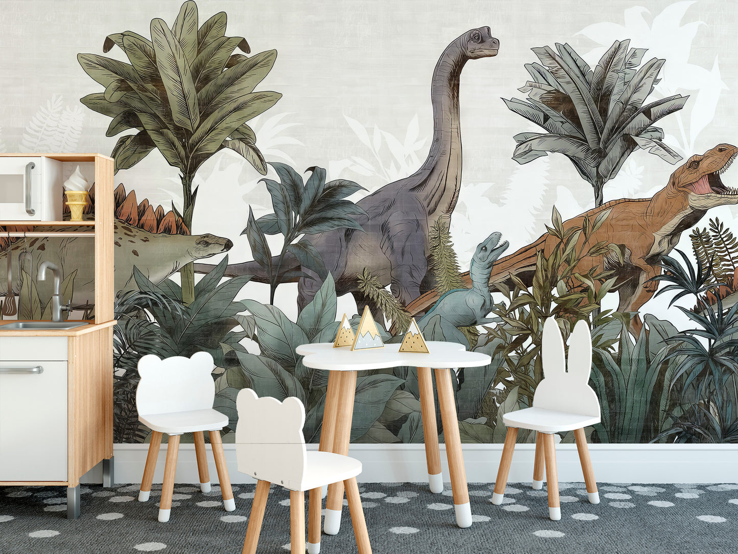 Jurassic Journey Wall Mural