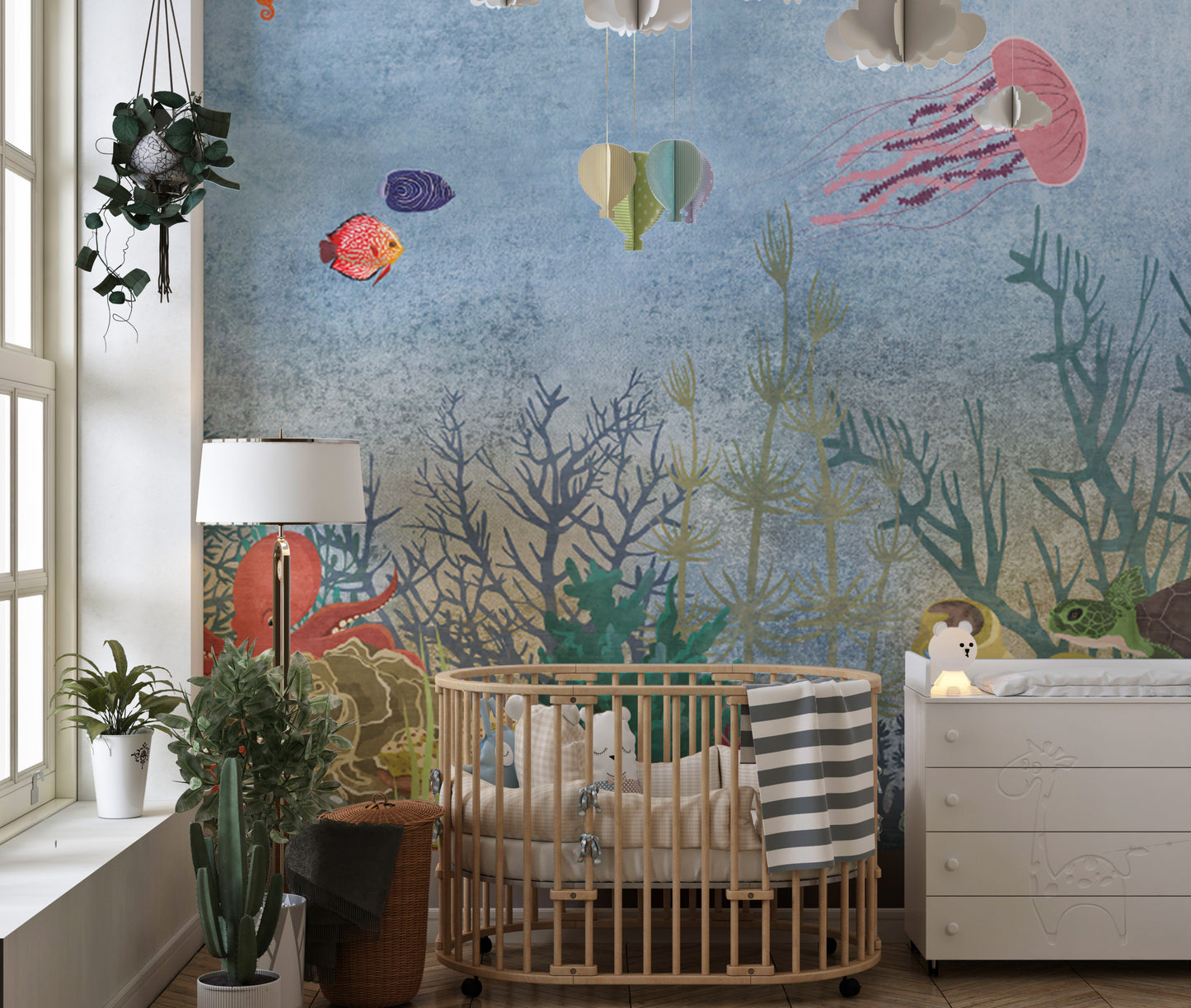 Marine Life Underwater Wallpaper Mural