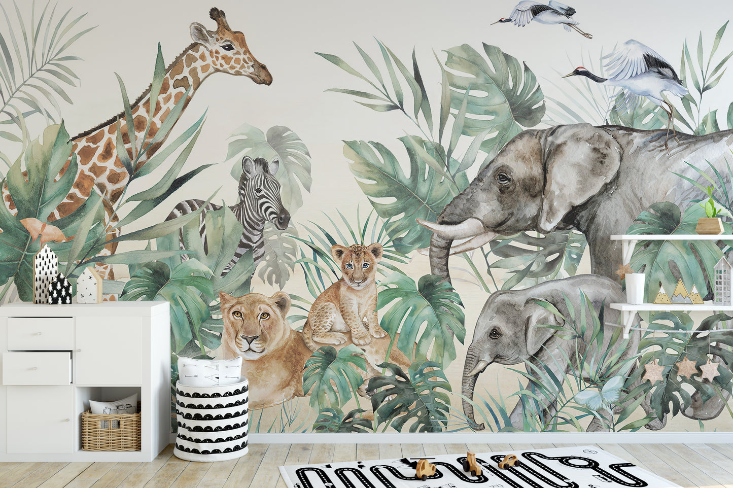 Kids Room Royal Animals Wallpaper Murals