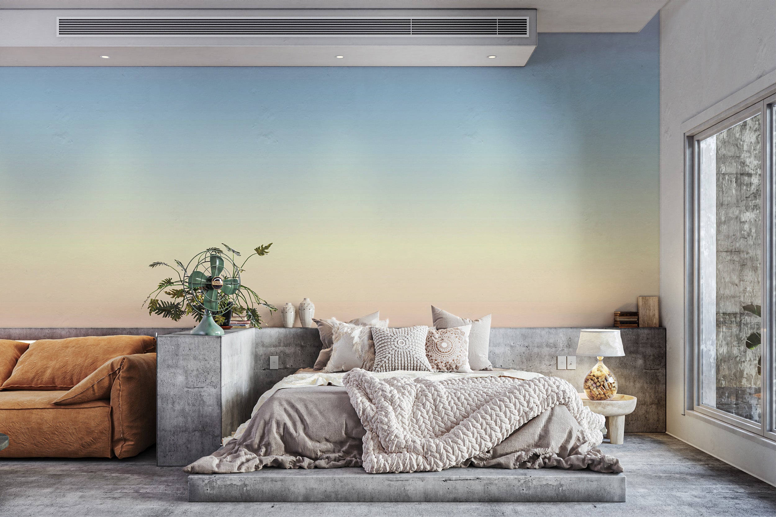 Pastel Ombre Wallpaper Mural