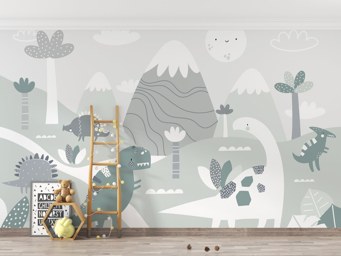 Dinosaur World Kids Wallpaper Murals