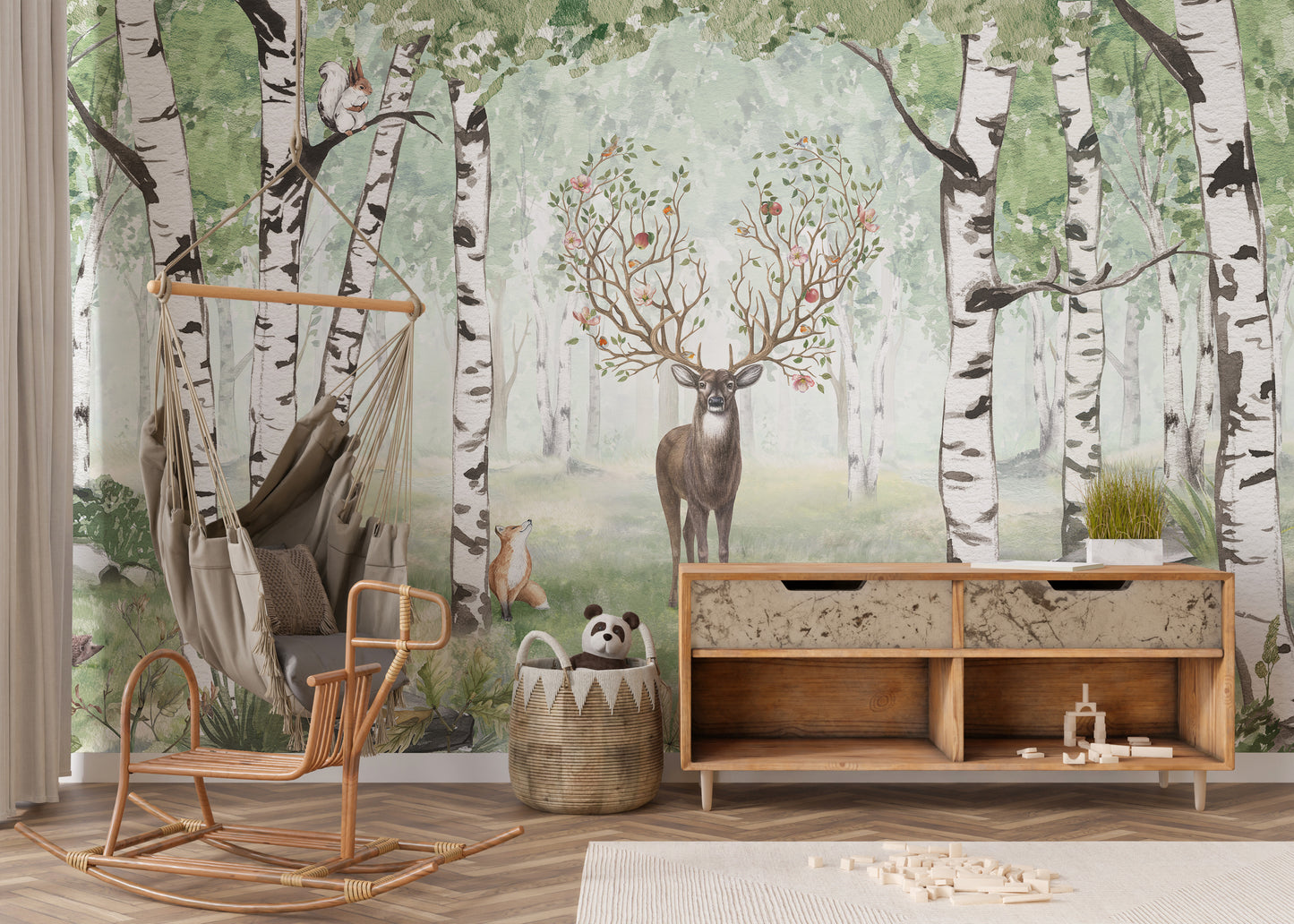 Amazing Antlers Summer Wallpaper For Wall