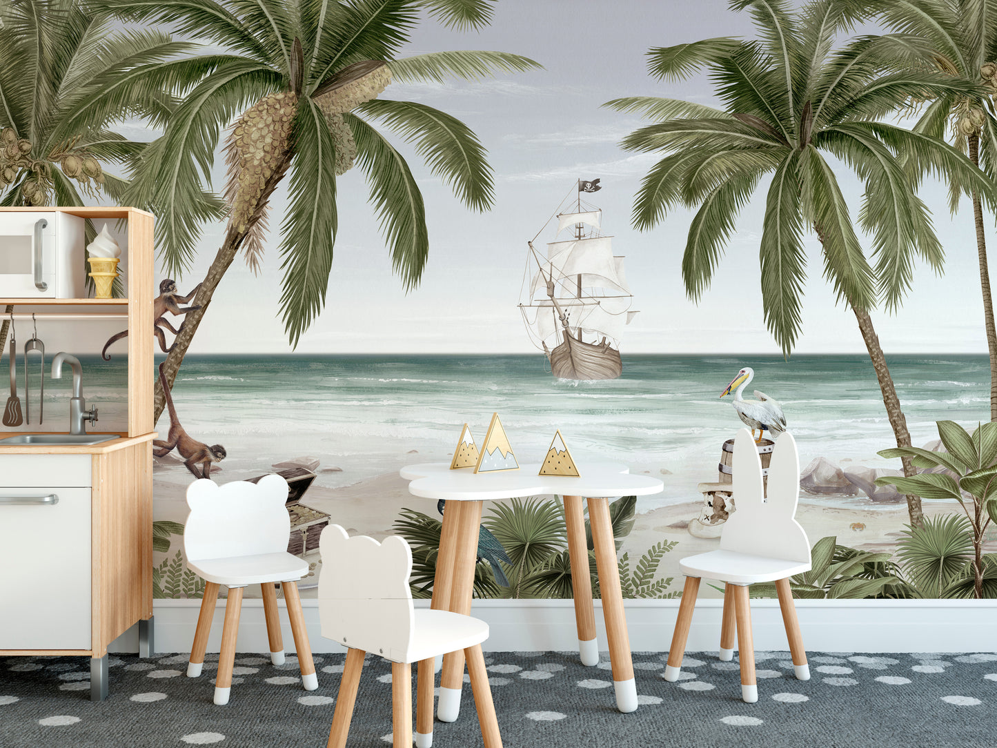 Pirate Bay wall Mural wallpaper