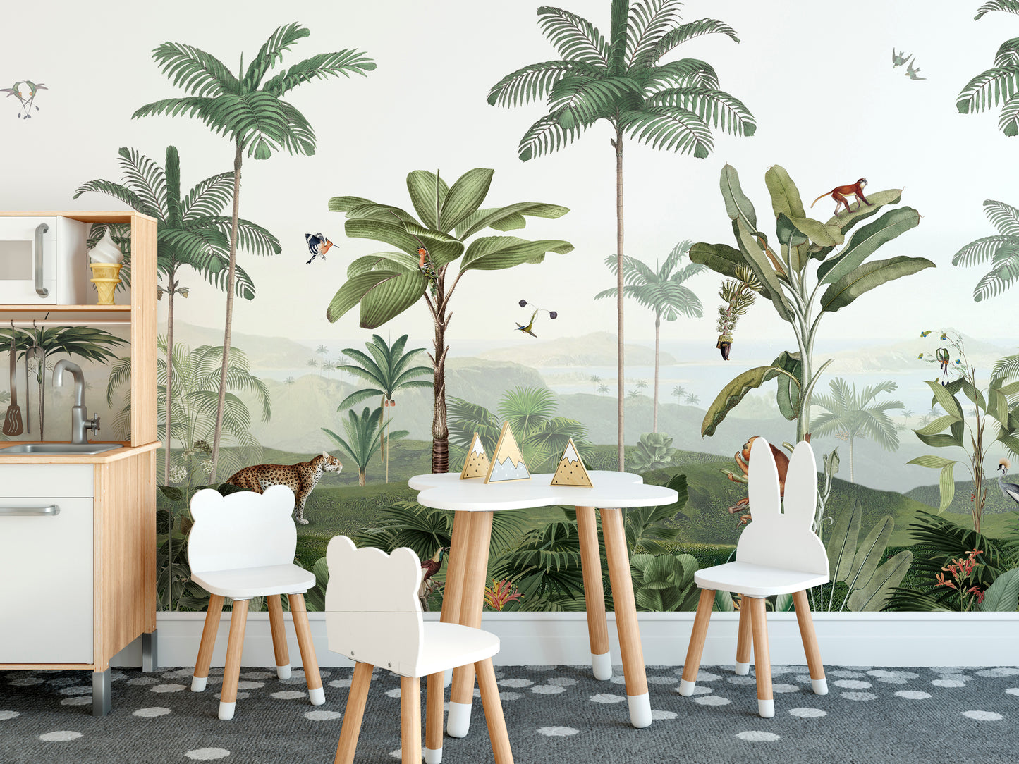 Thrilling Tropics Wall Mural Wallpaper