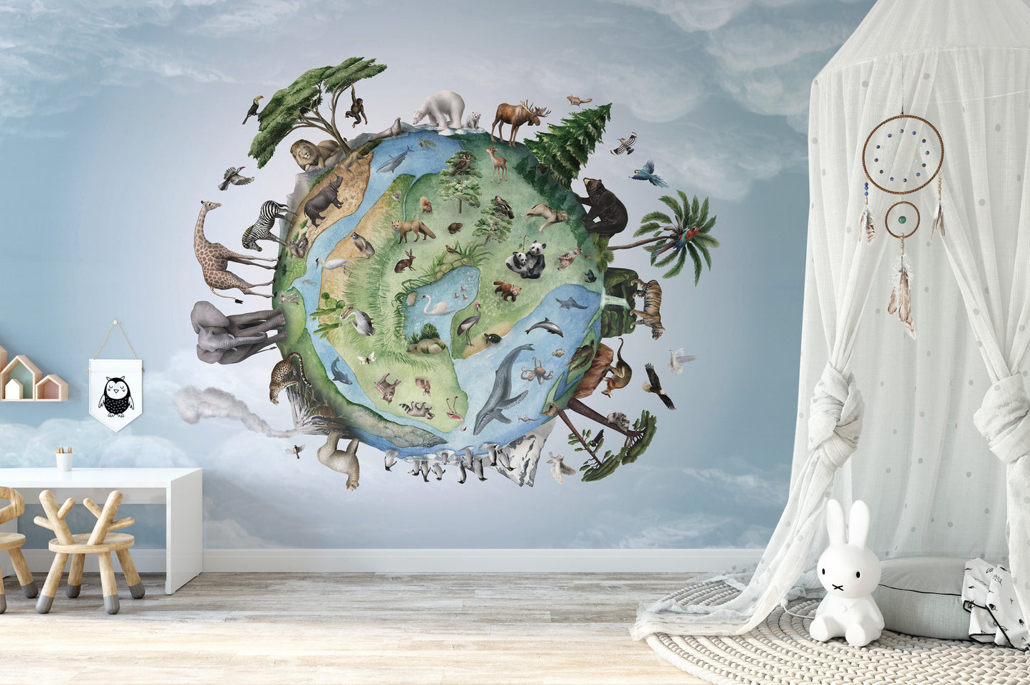 Animals Around Earth Wallpaper - Giffywalls