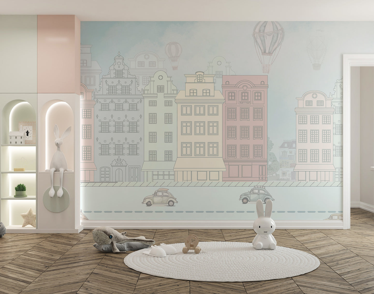 Vintage Boulevard Wallpaper Mural