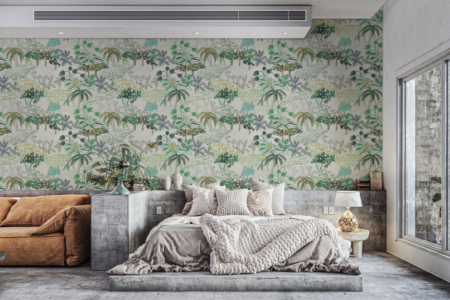 Luxurious Verde Villa wallpaper for serene spaces