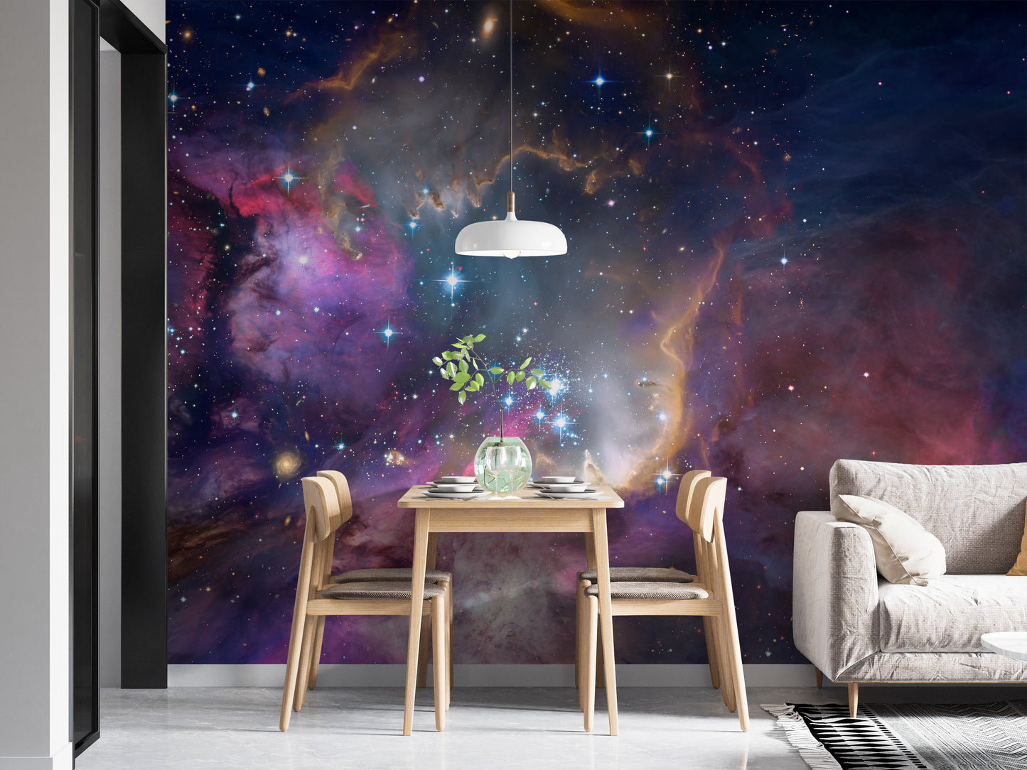 Galactic Nebula Space Wall Mural