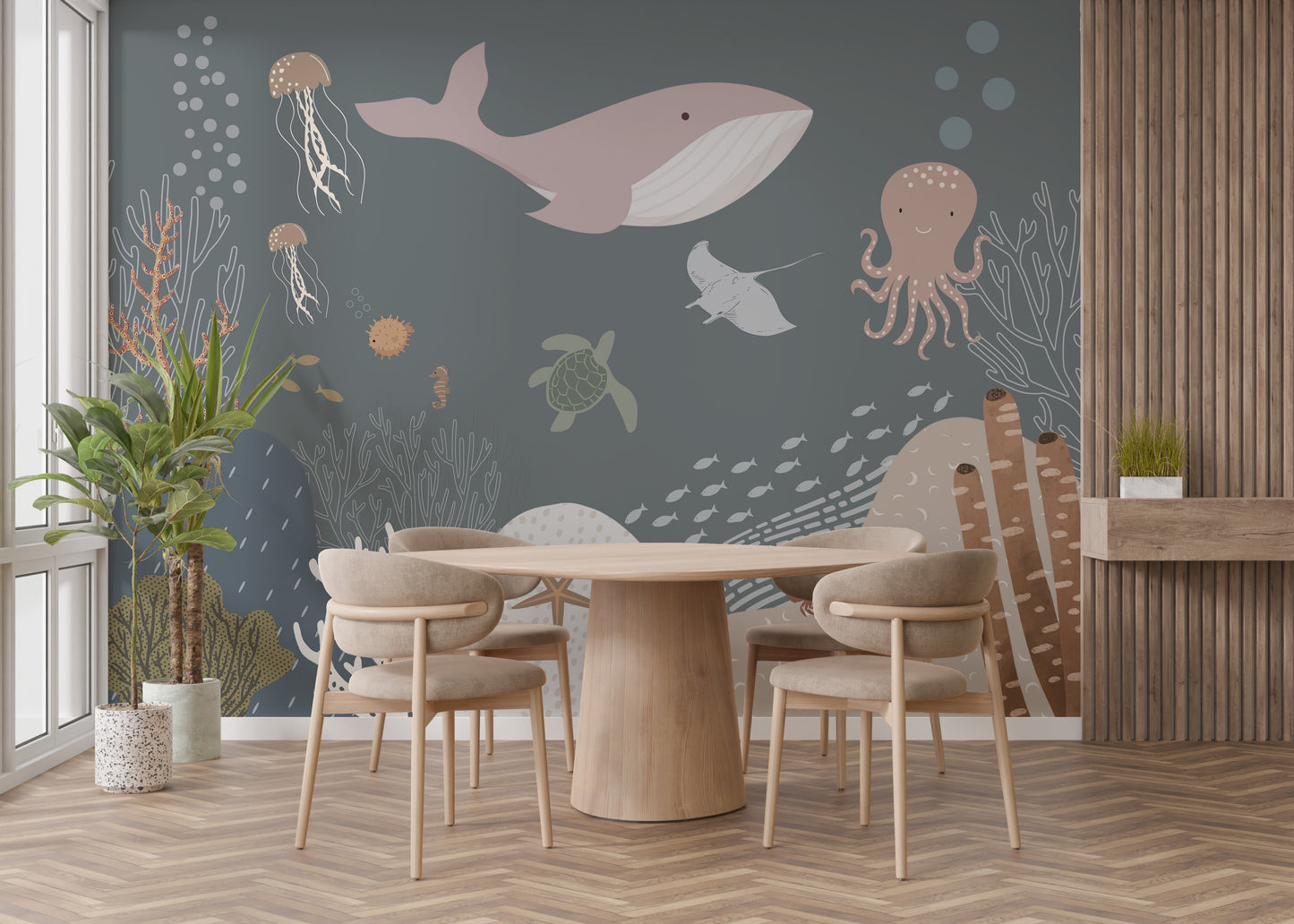 Underwater Aqua Animated Wallpaper Murals