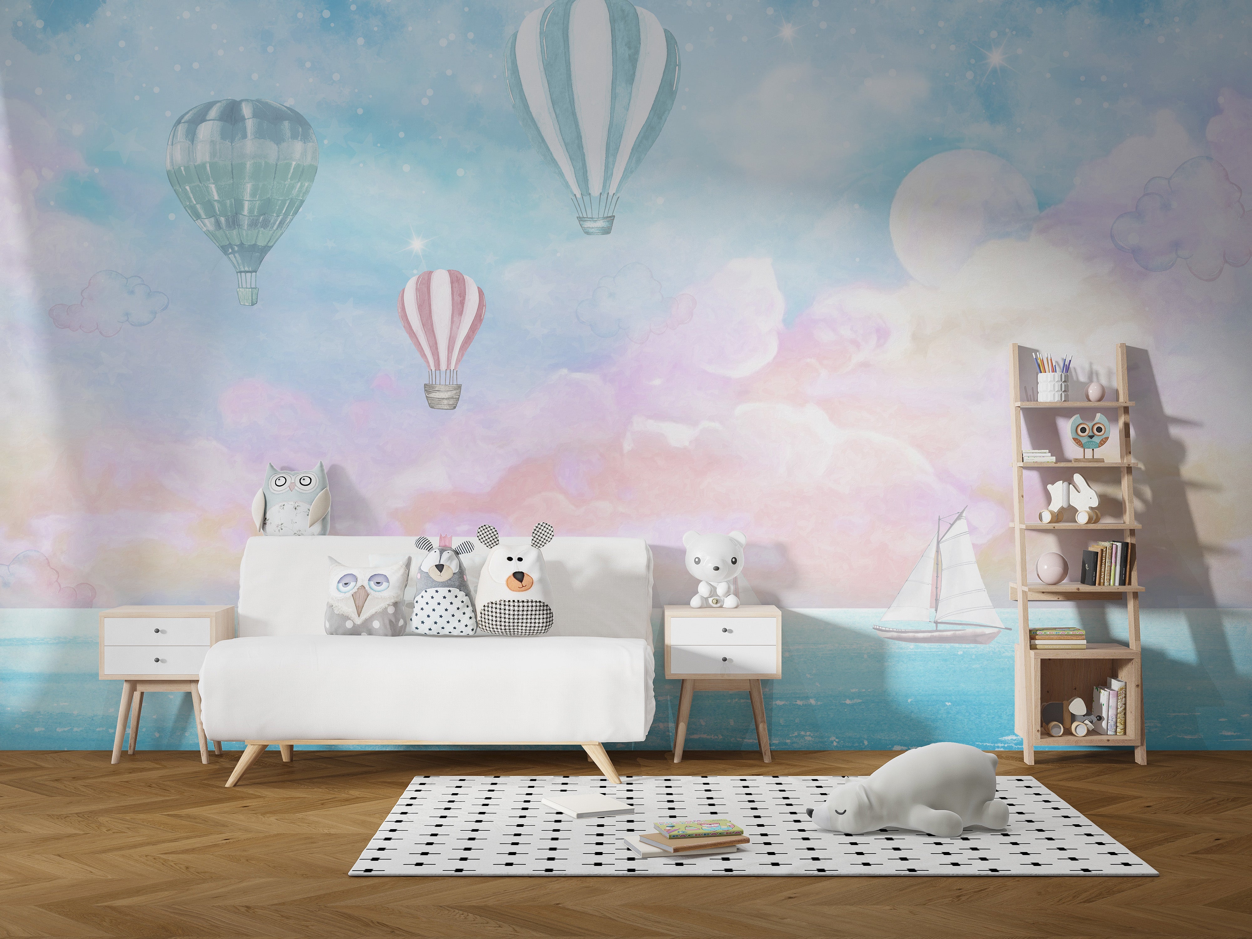 Candy Clouds wallpaper for dreamy interiors