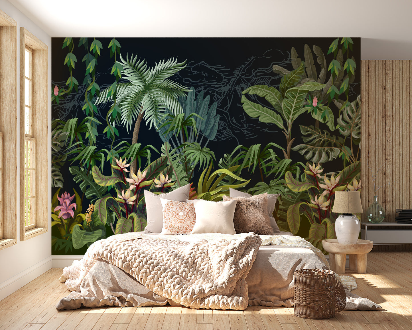 Tropical Forest Wallpaper Mural