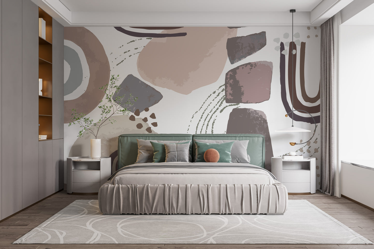 Nordic Scandinavian Wallpaper Mural