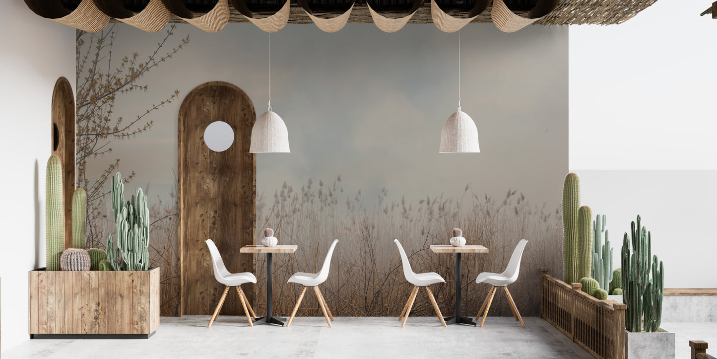 Natural Reeds Wallpaper Murals