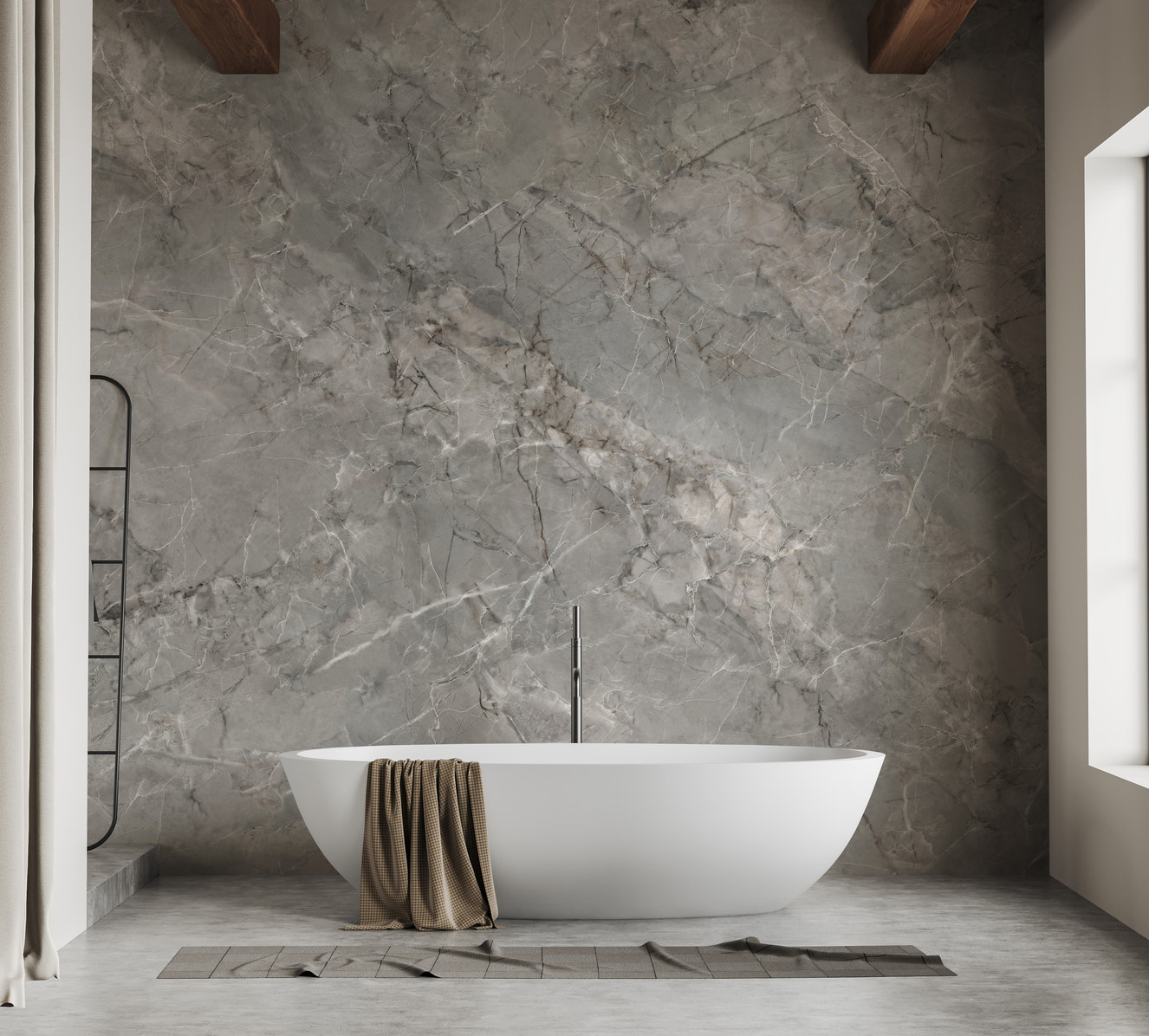 grey marble texture wallpaper mural