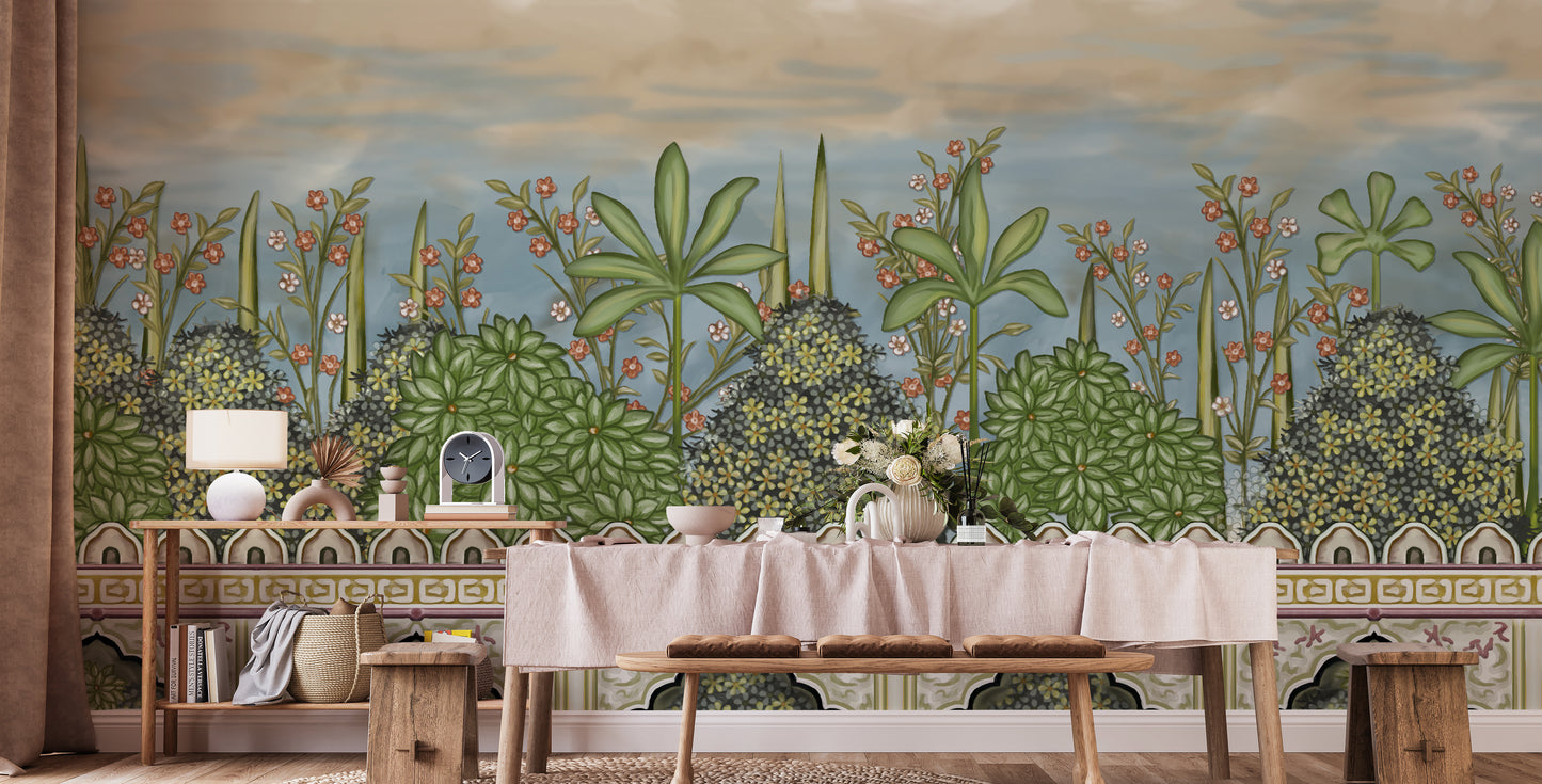 Mughal Garden wallpaper Mural