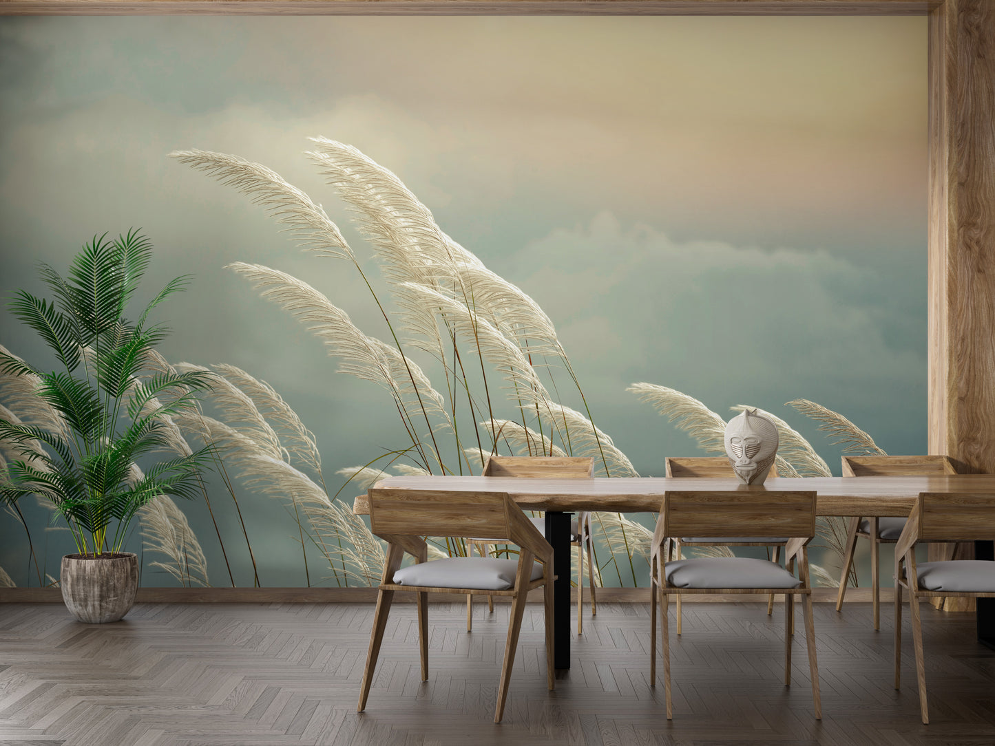 Grass Reeds Spring Wallpaper Murals