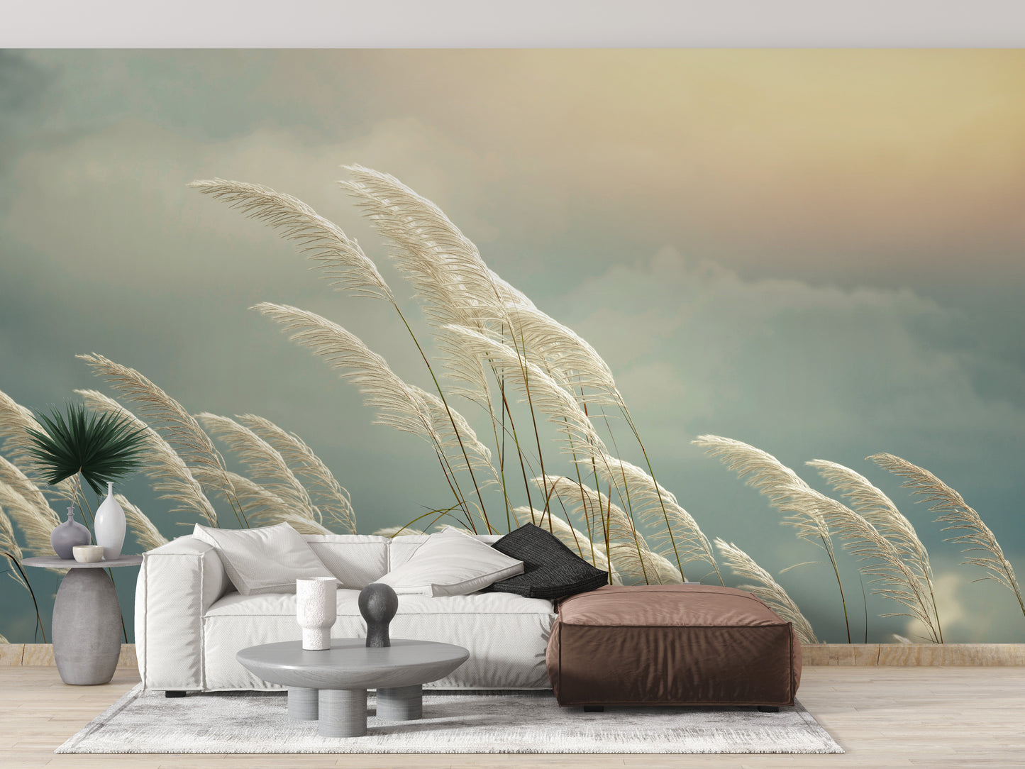 Grass Reeds Spring Wallpaper Murals