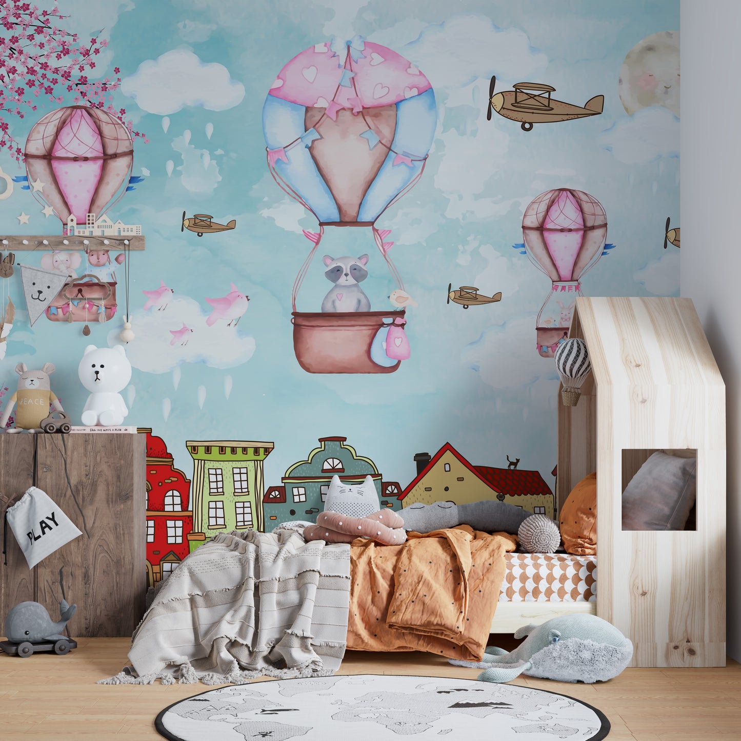 Adventurous wallpaper for kids