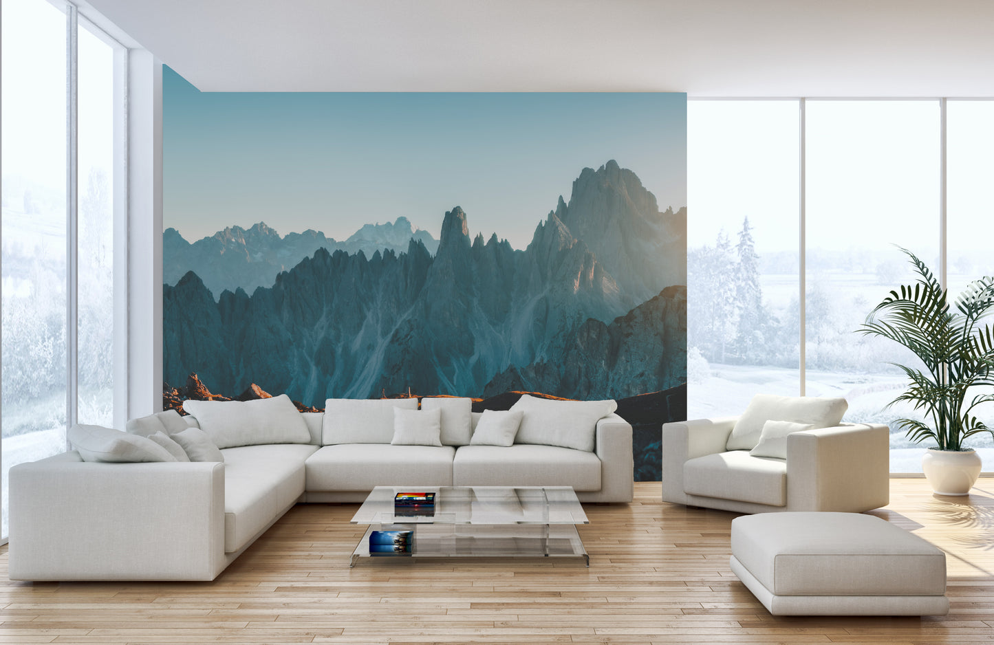 Dolomites Alps Rocky Mountain Range Wallpaper Murals