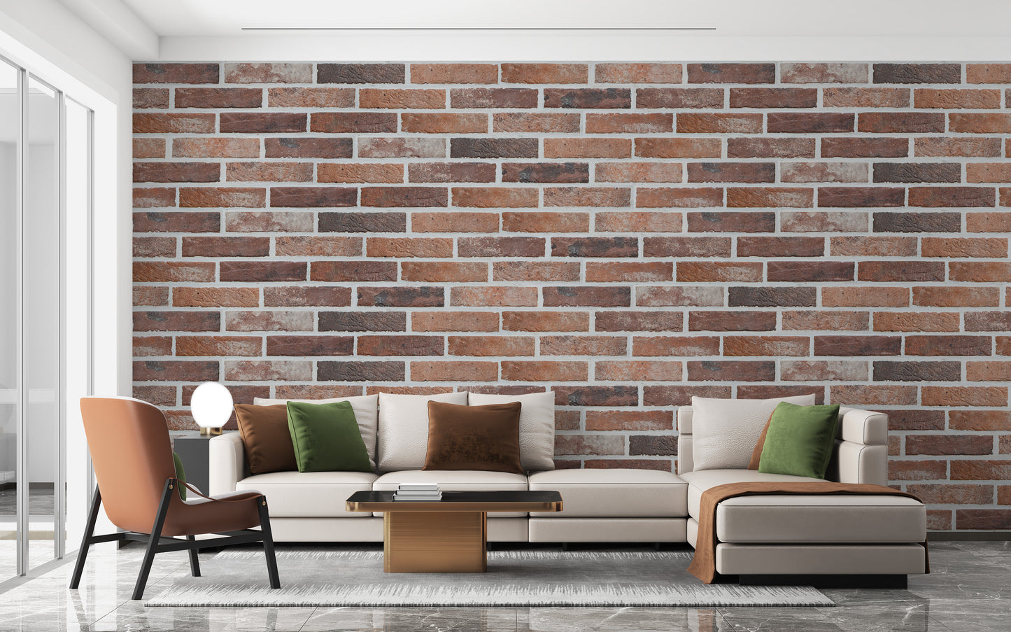 Urban Brick Design Wallpaper
