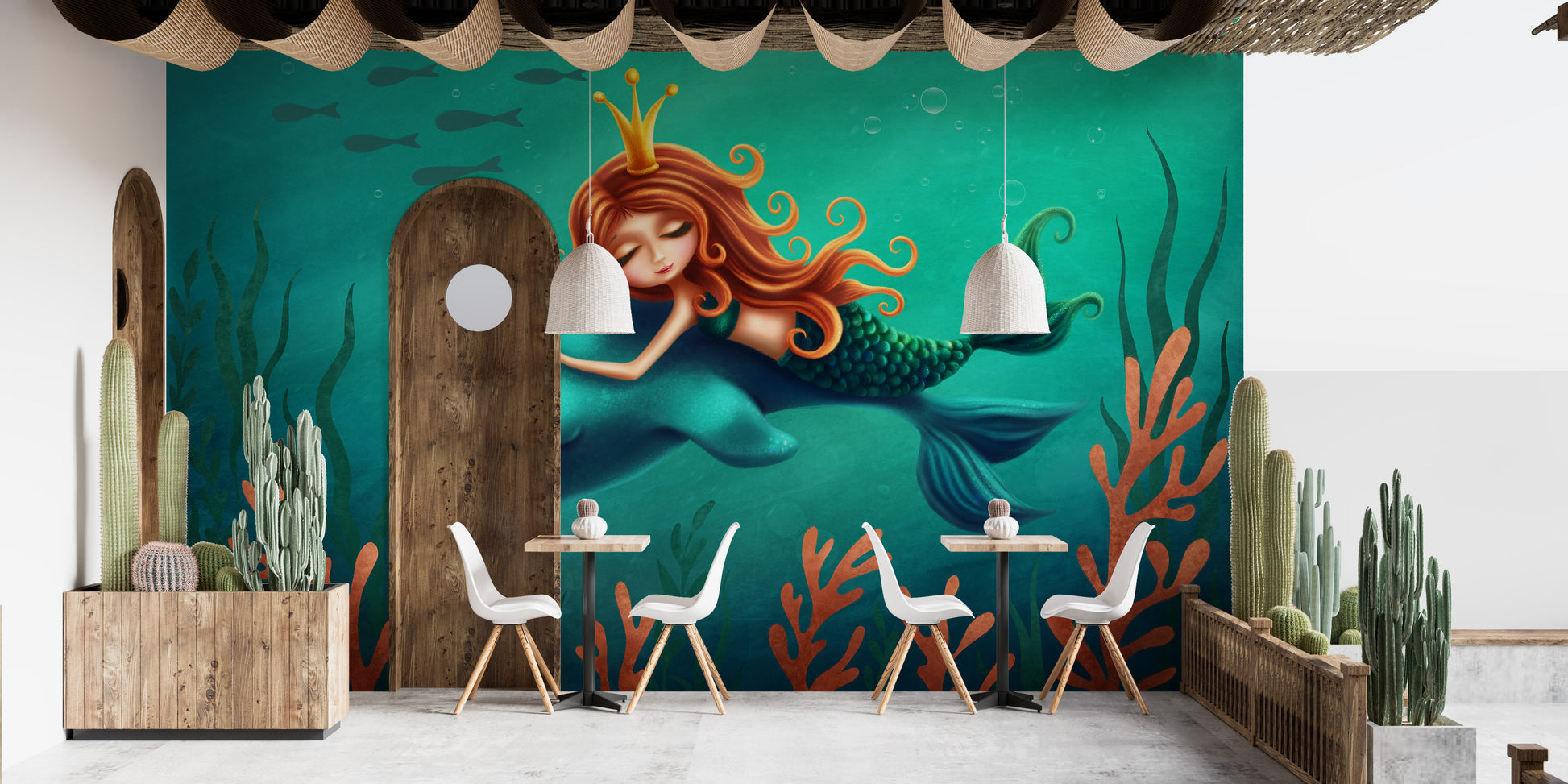 Underwater World Wall Mural
