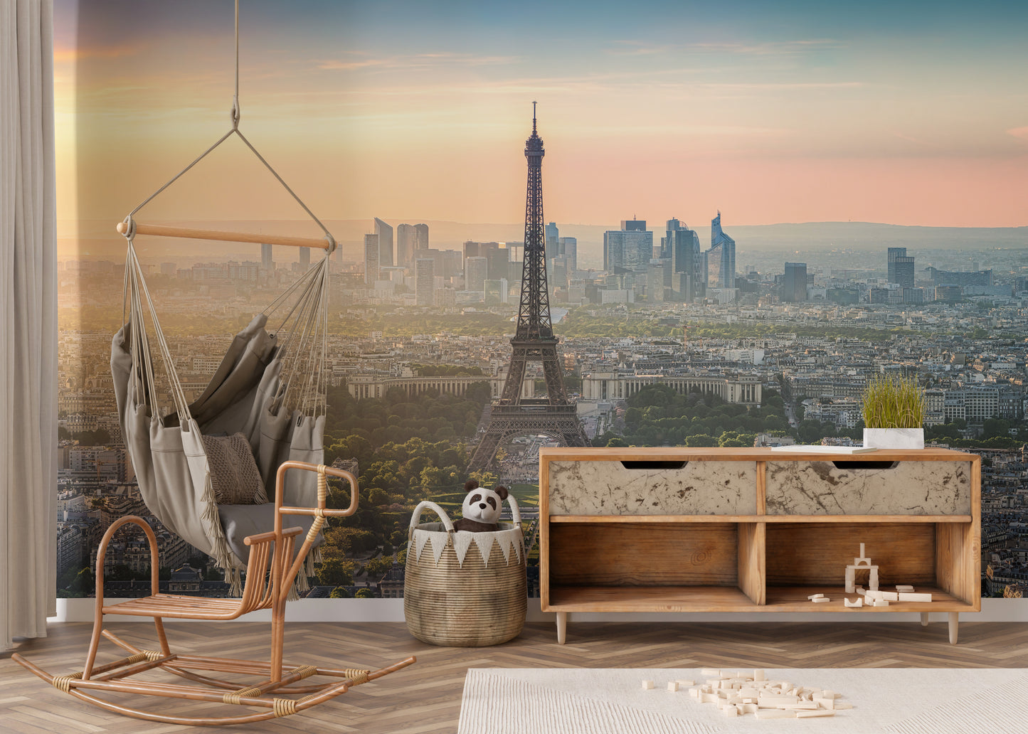 Vintage Paris Wallpaper Mural