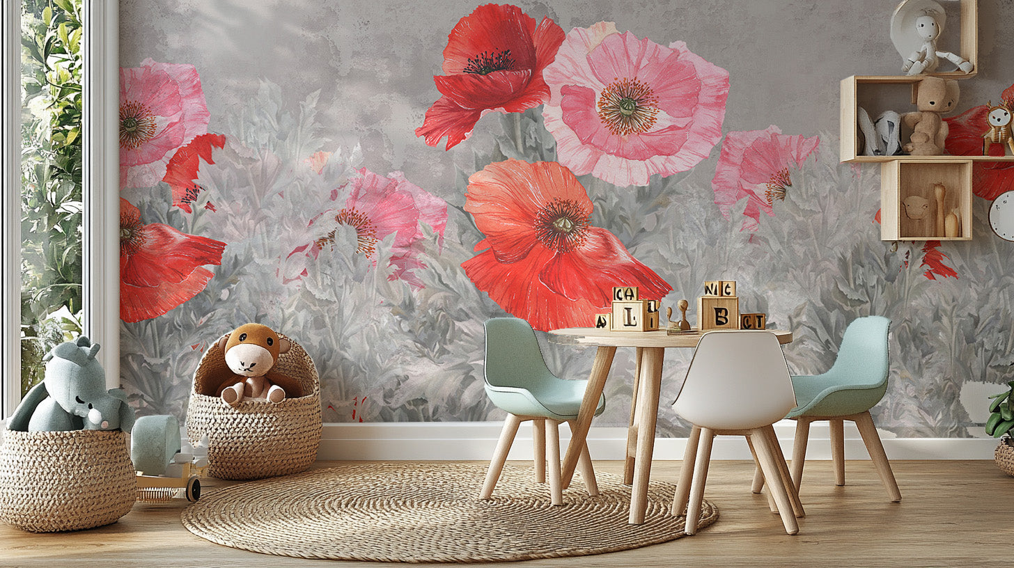 Artistic Watercolor Blossom Wall Decor