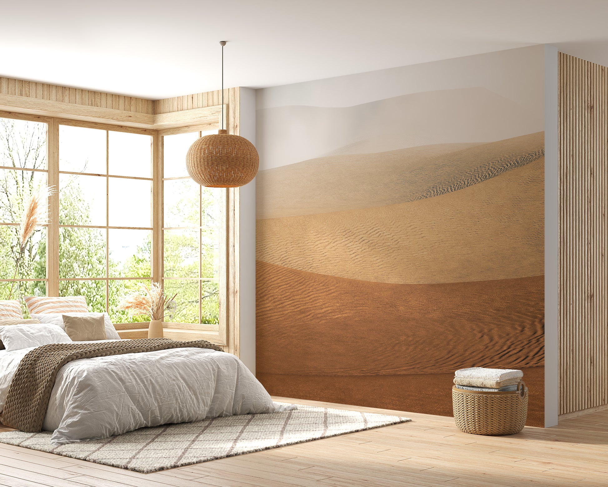 Abstract Sandstorm Wall Accent