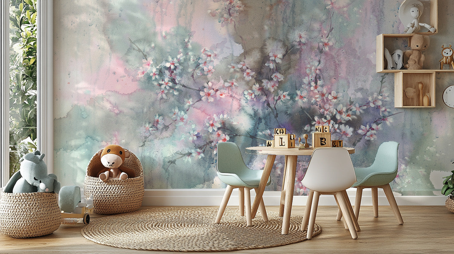 Elegant Sakura Flower Wall Decor