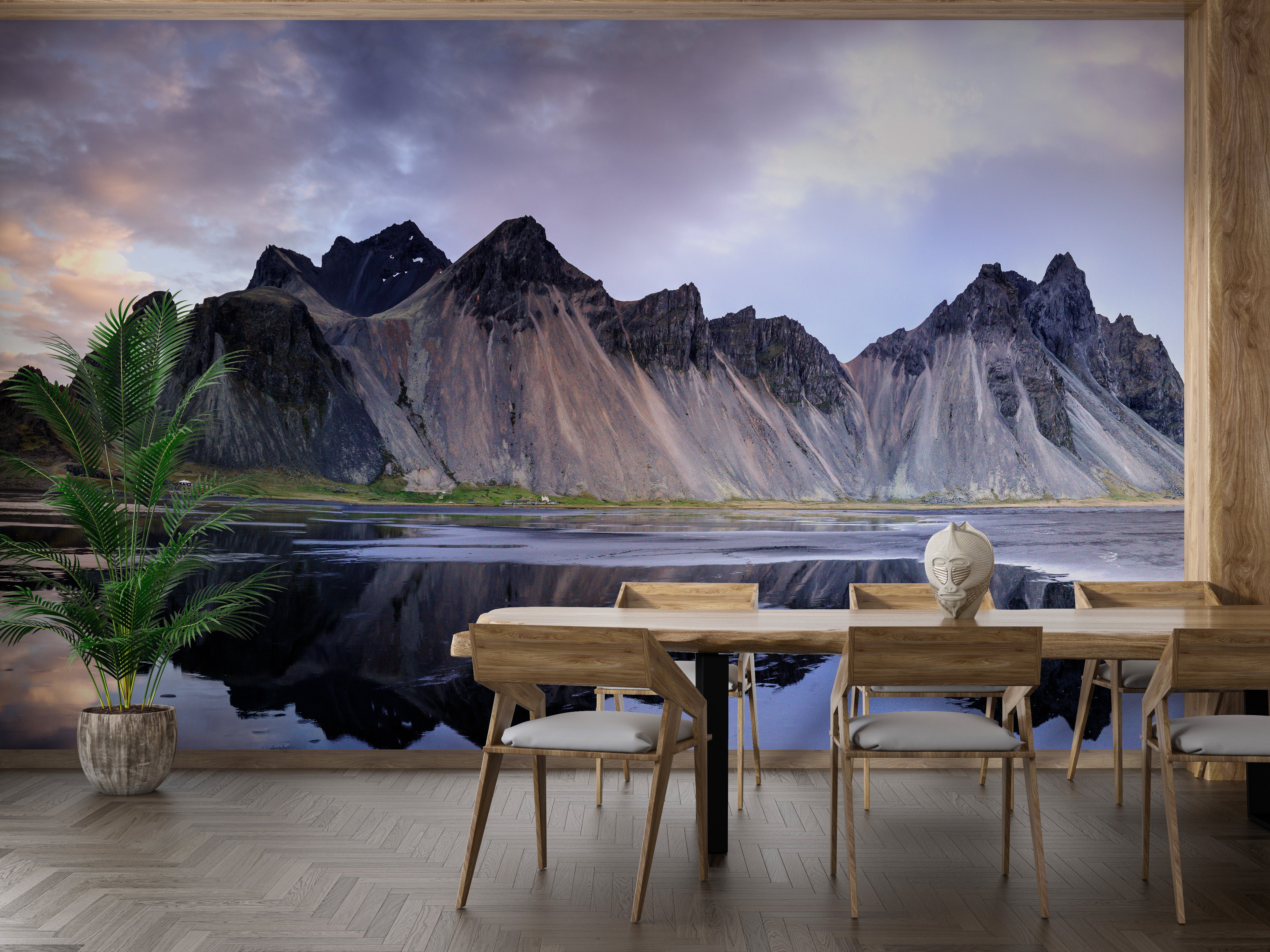 Icelandic Sand Dunes Wall Mural