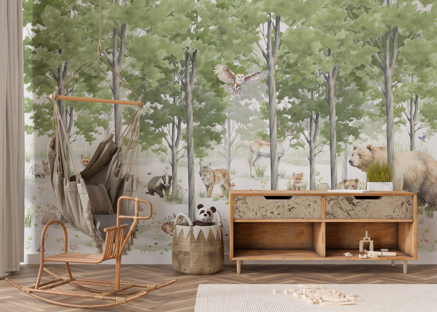 Enchanted Forest Wallpaper Mural