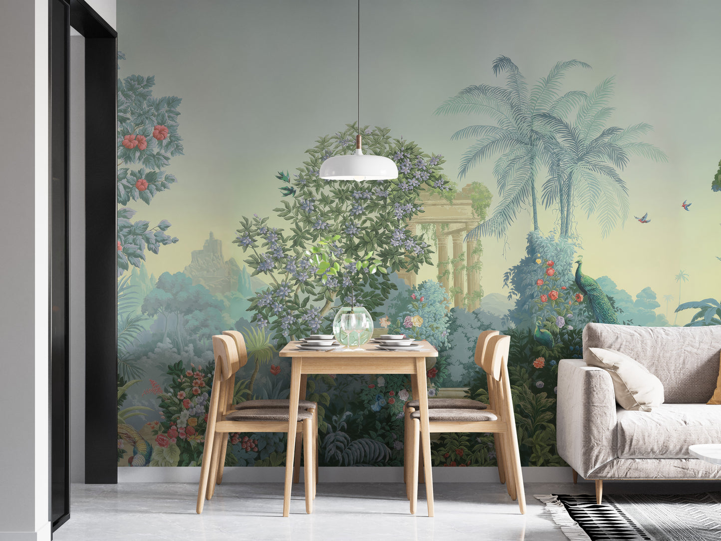 Exotic Paradise Wall Mural