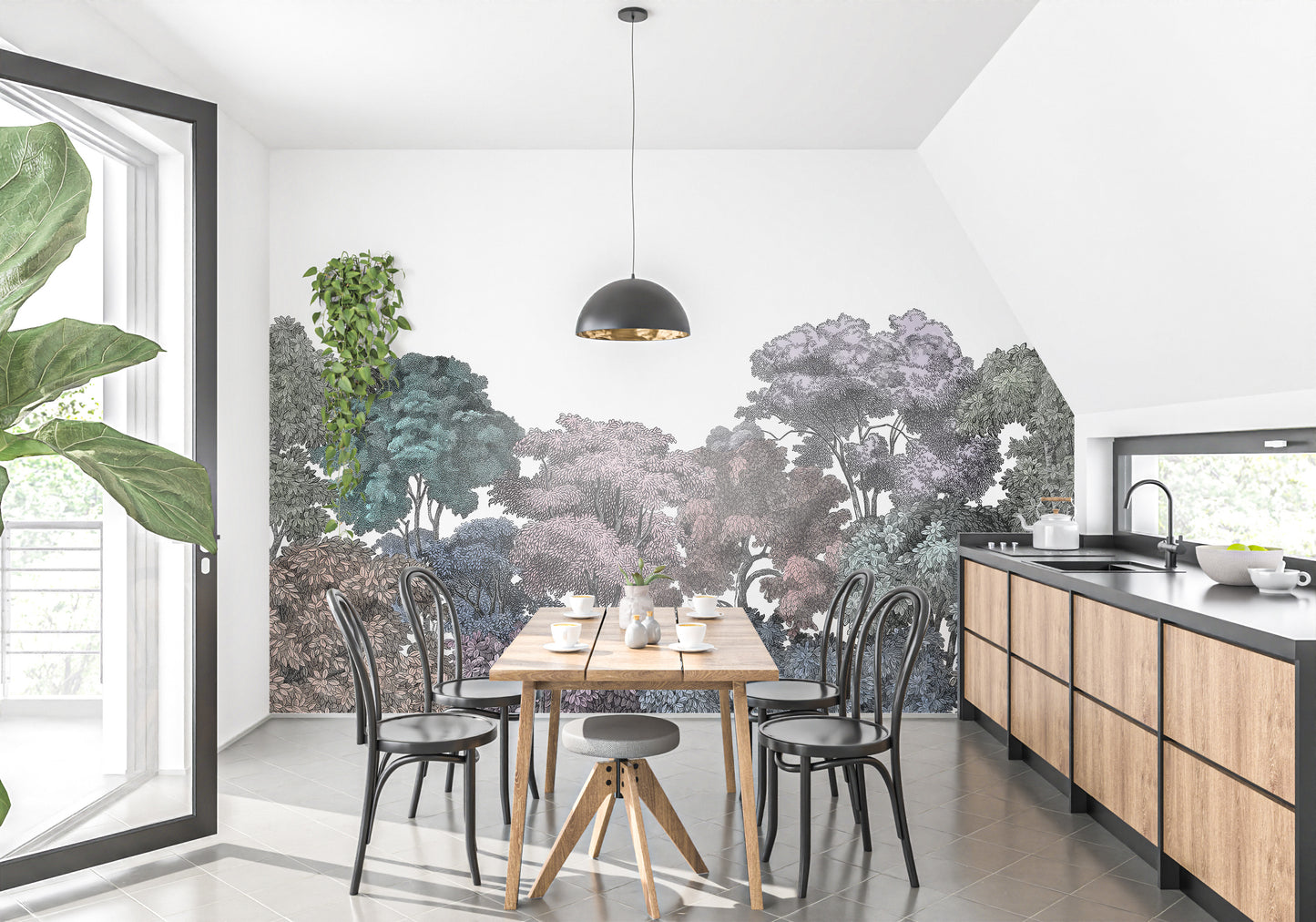 Tree Canopy Wall Mural