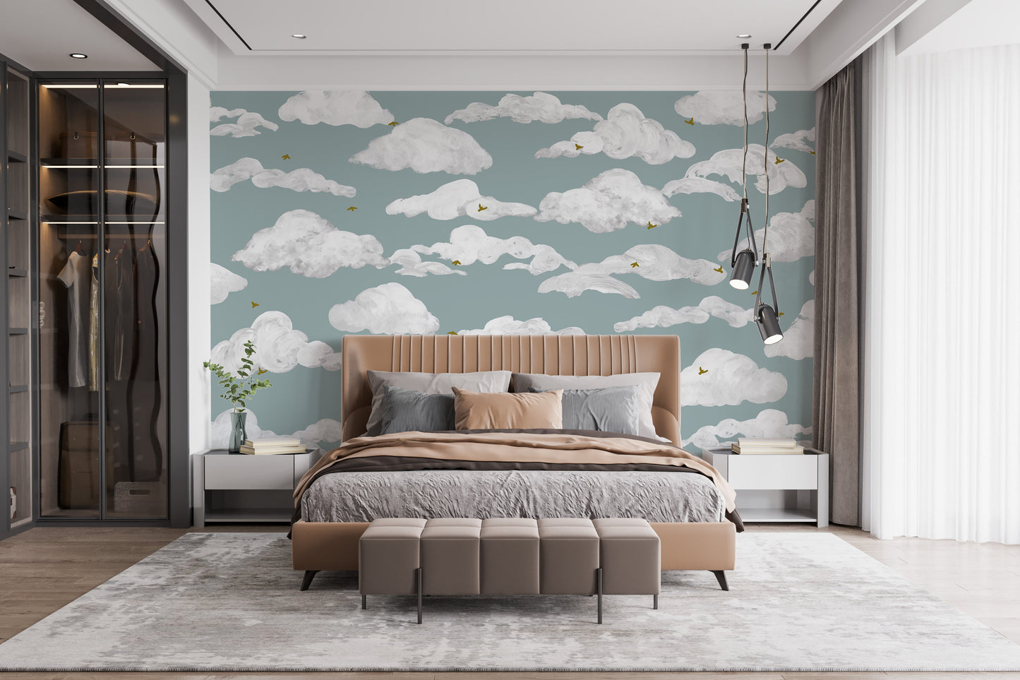 Serene Sky Wall Mural