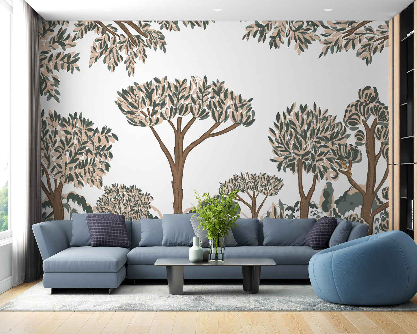 Tropical Tree Wall Mural