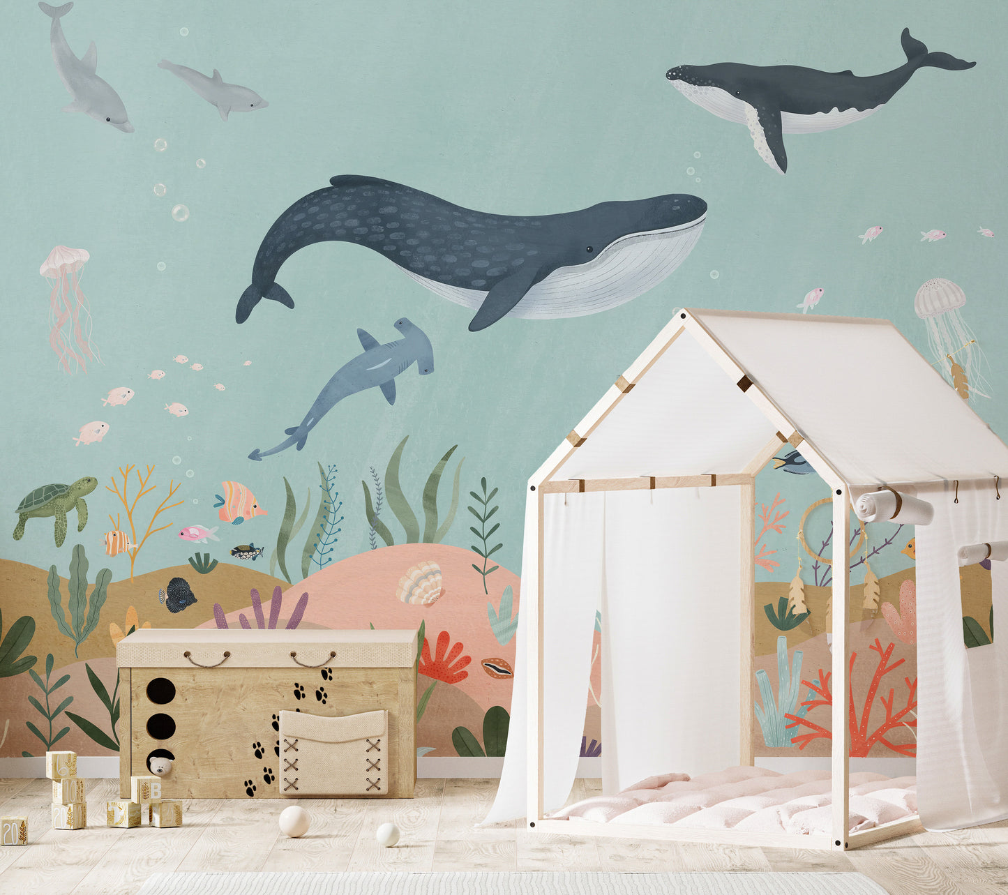 Oceanic Adventure Wall Mural