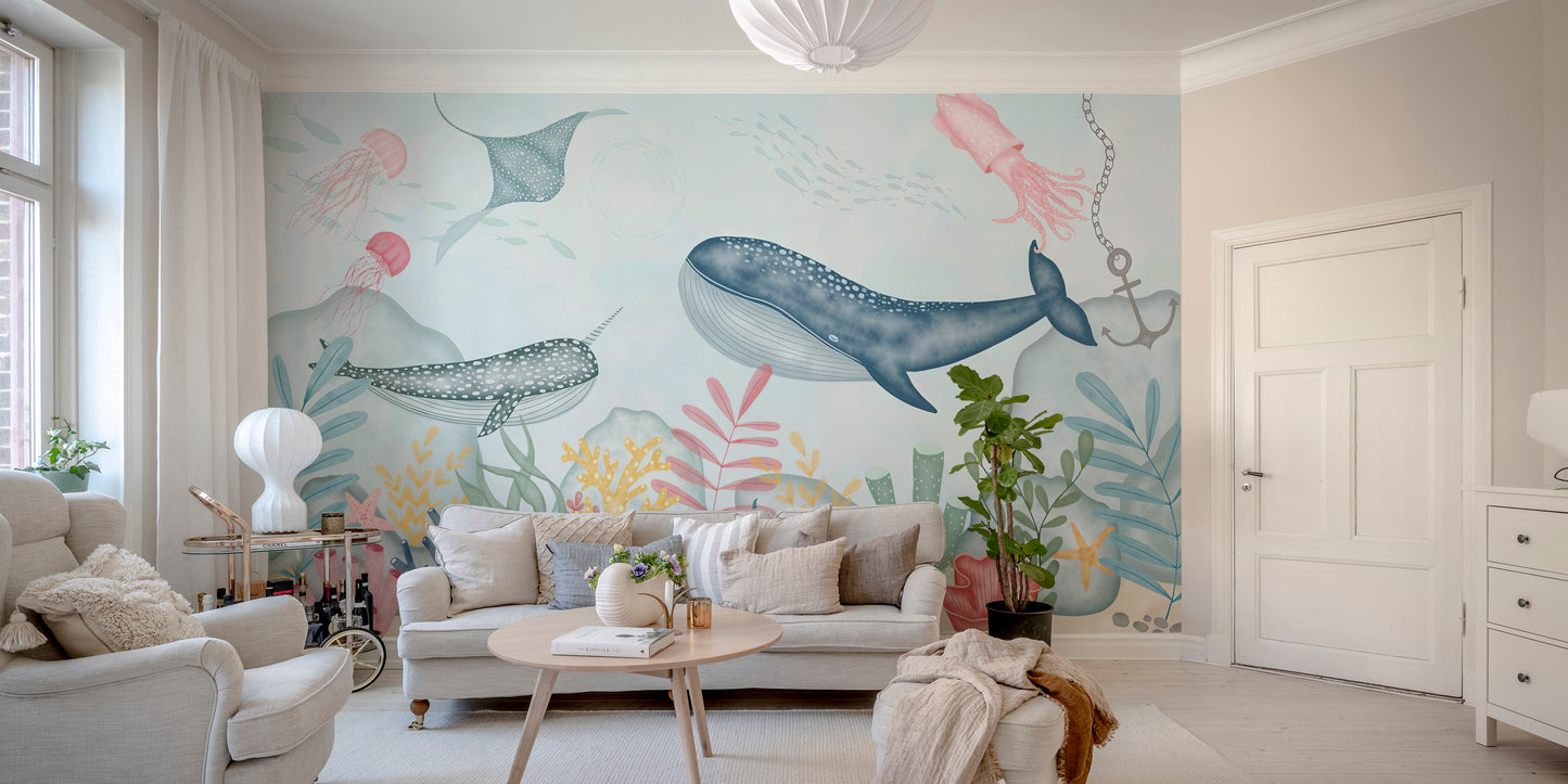 Killer Whale Wallpaper Mural