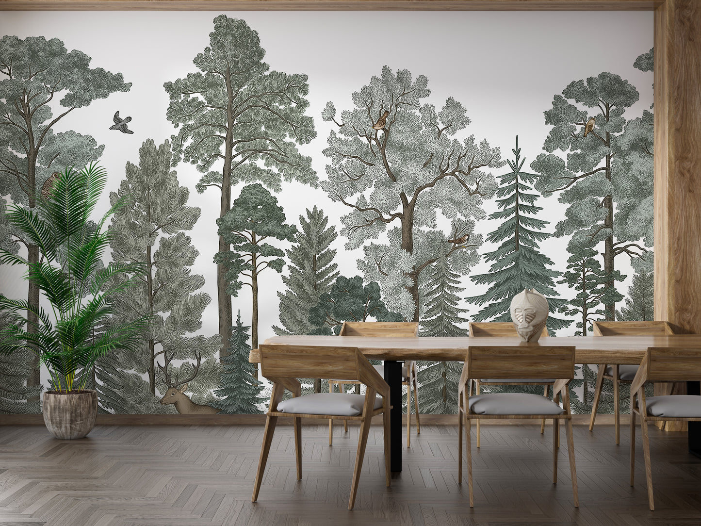 Serene Nature Wall Mural