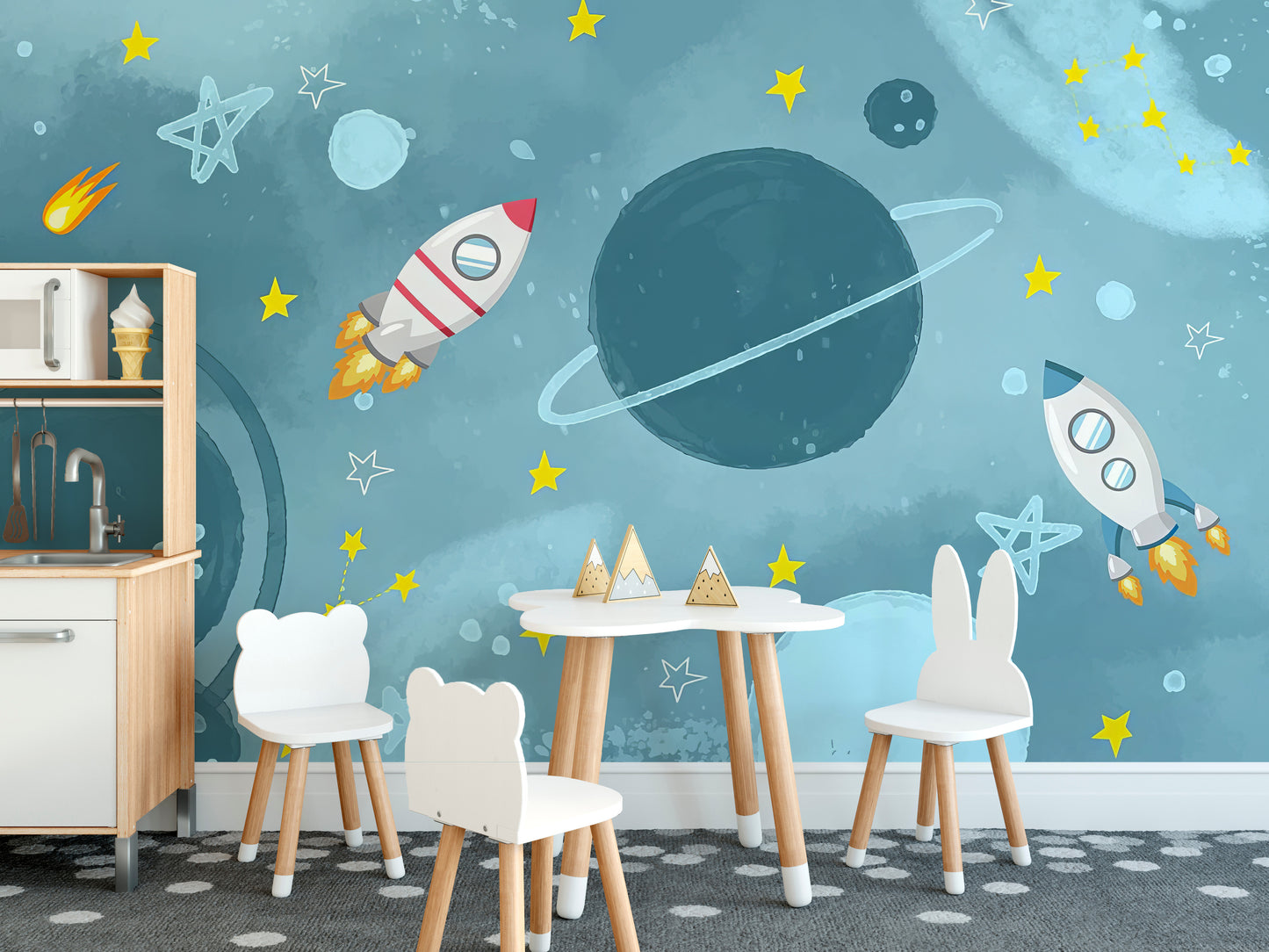 Galactic Adventure Wall Mural