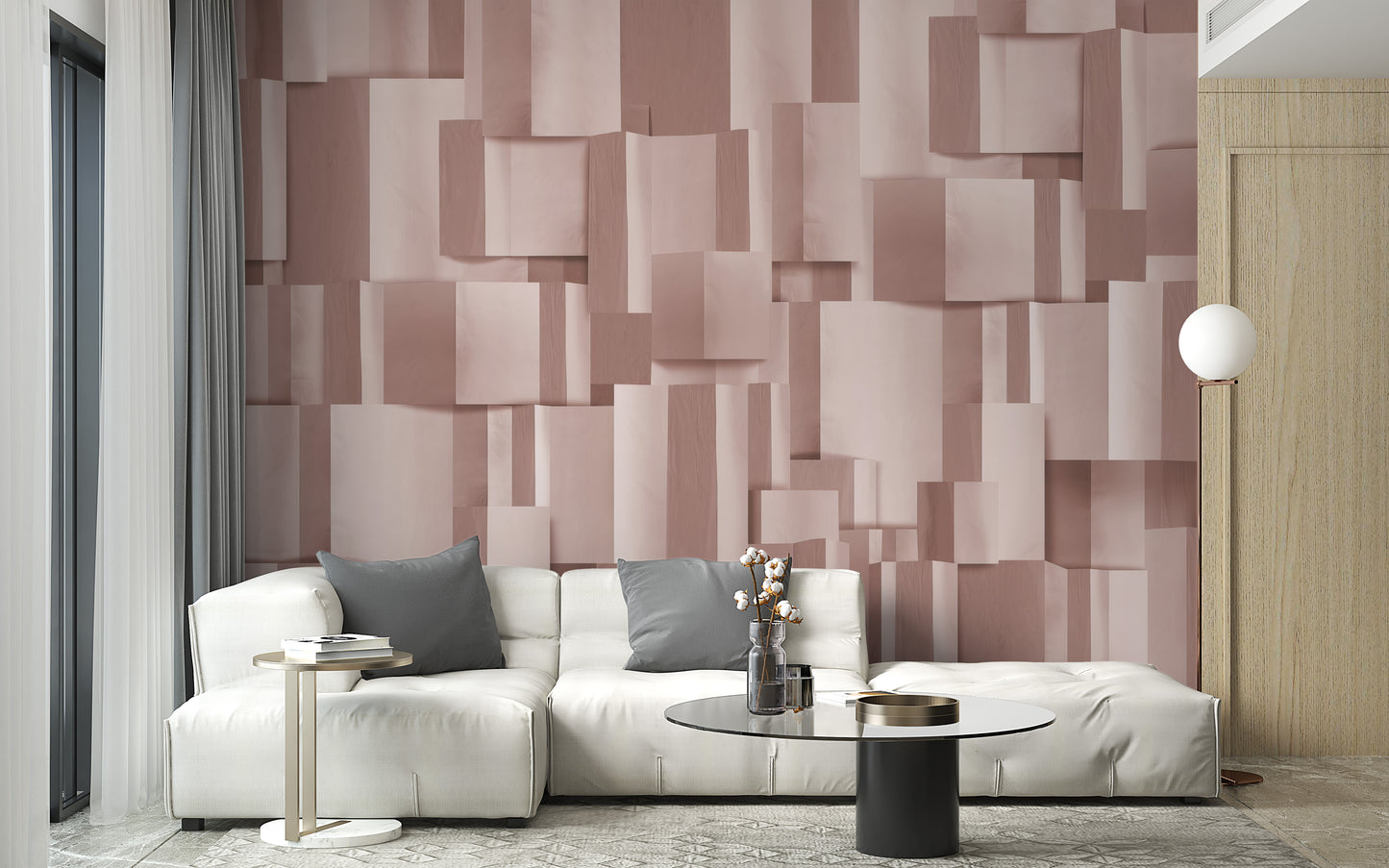 Geometric Elegance Wall Mural