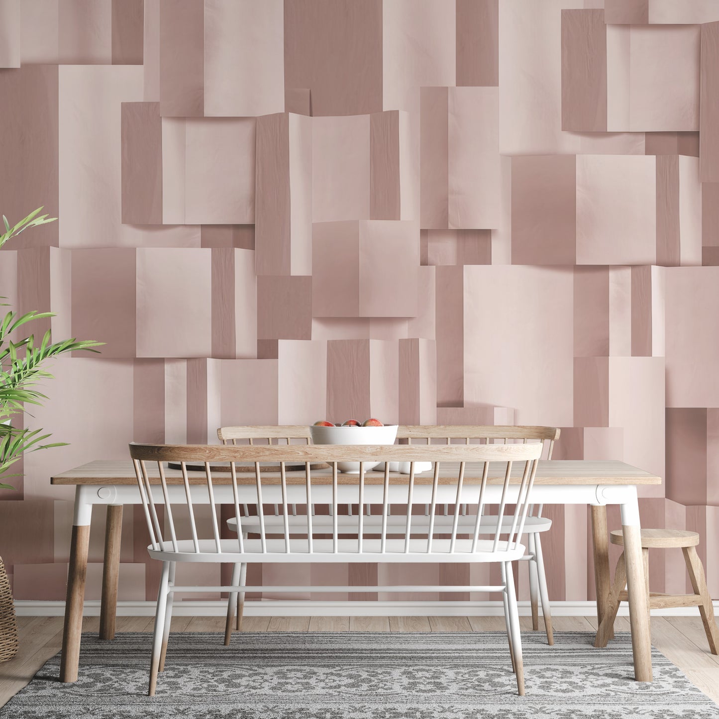 Geometric Elegance Wall Mural