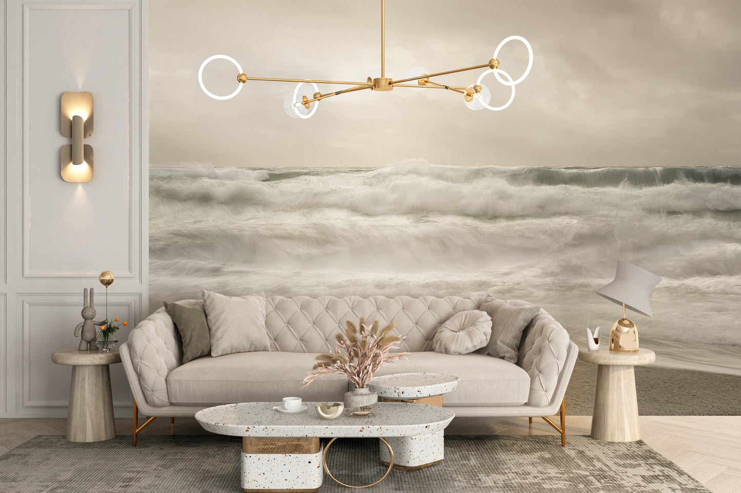 Ocean Waves Wall Mural