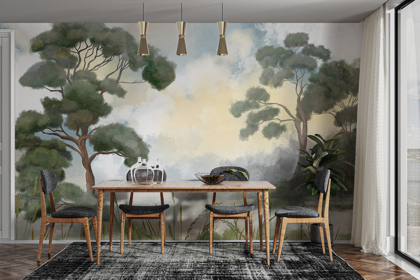 Enduring Woodland Wall Mural