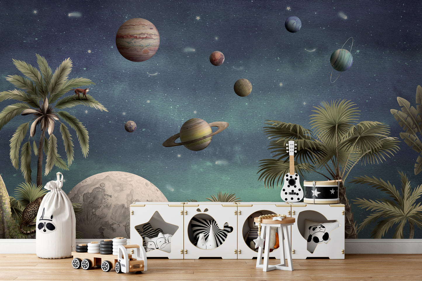 Pretty Planets Wallpaper Wall Murals