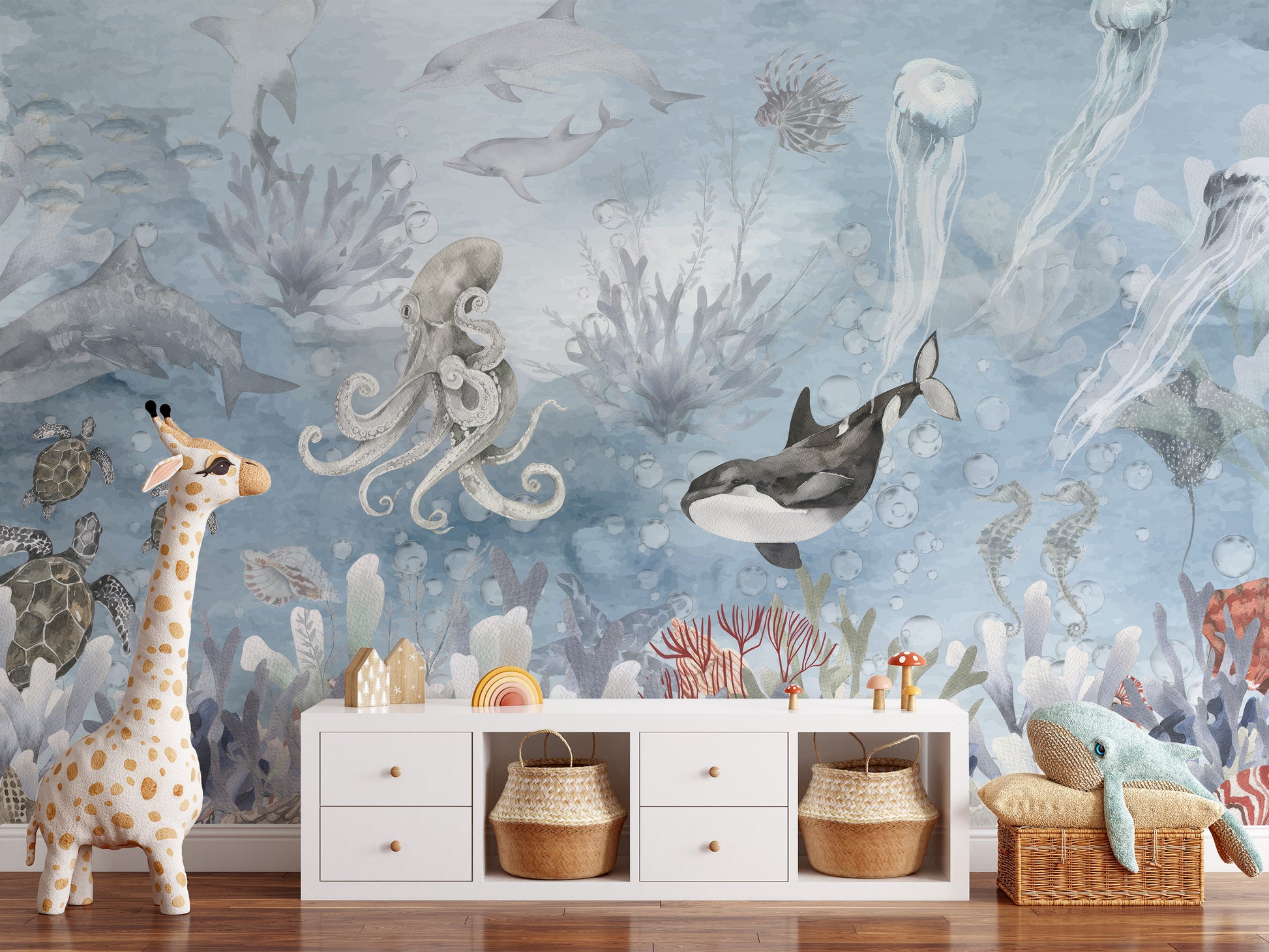 Underwater Kingdom Wall Mural
