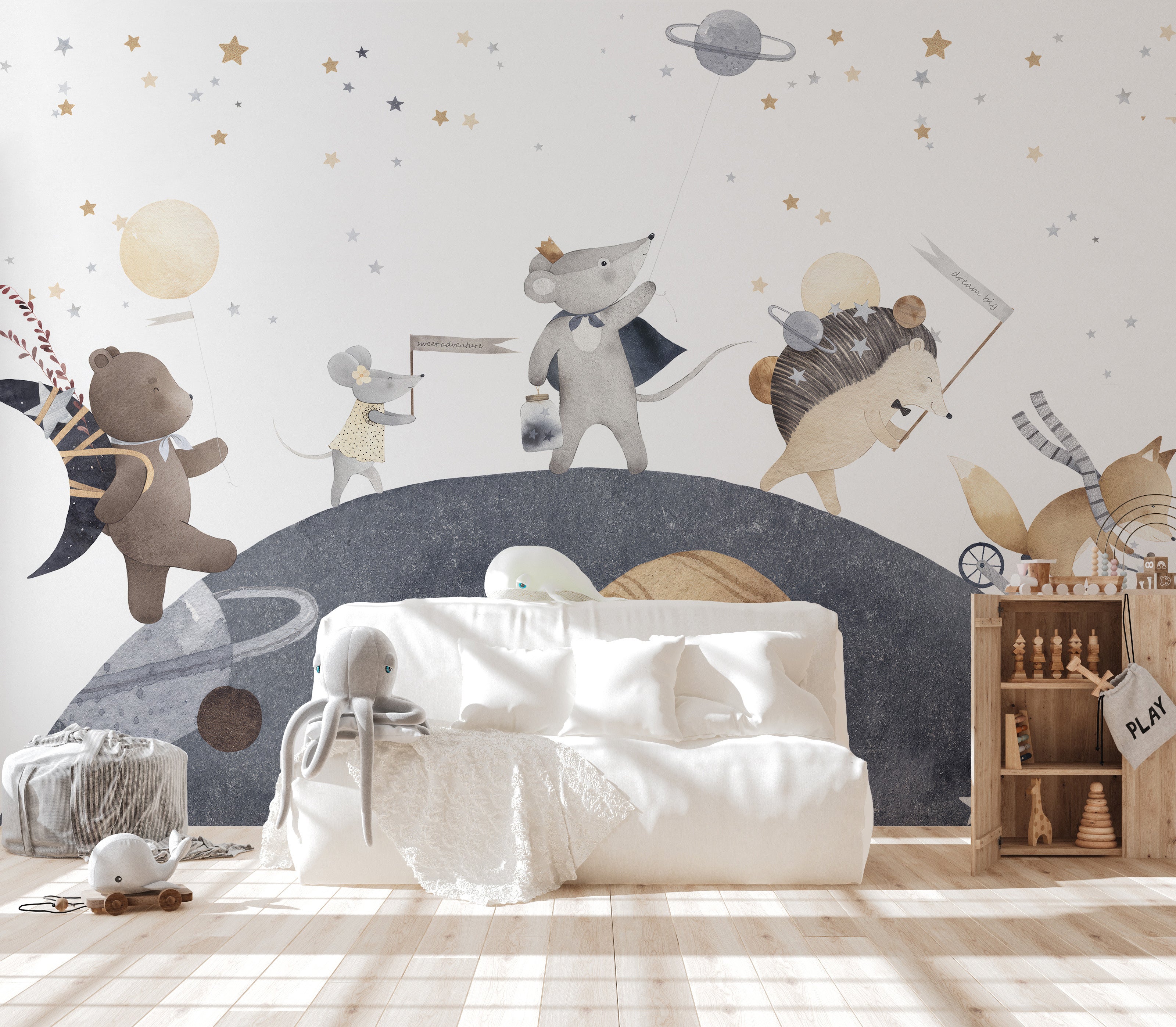 Enchanting Bedtime Sky Wall Mural
